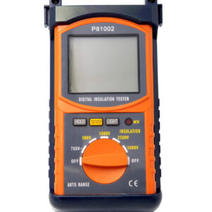 front view of isolation resistance tester