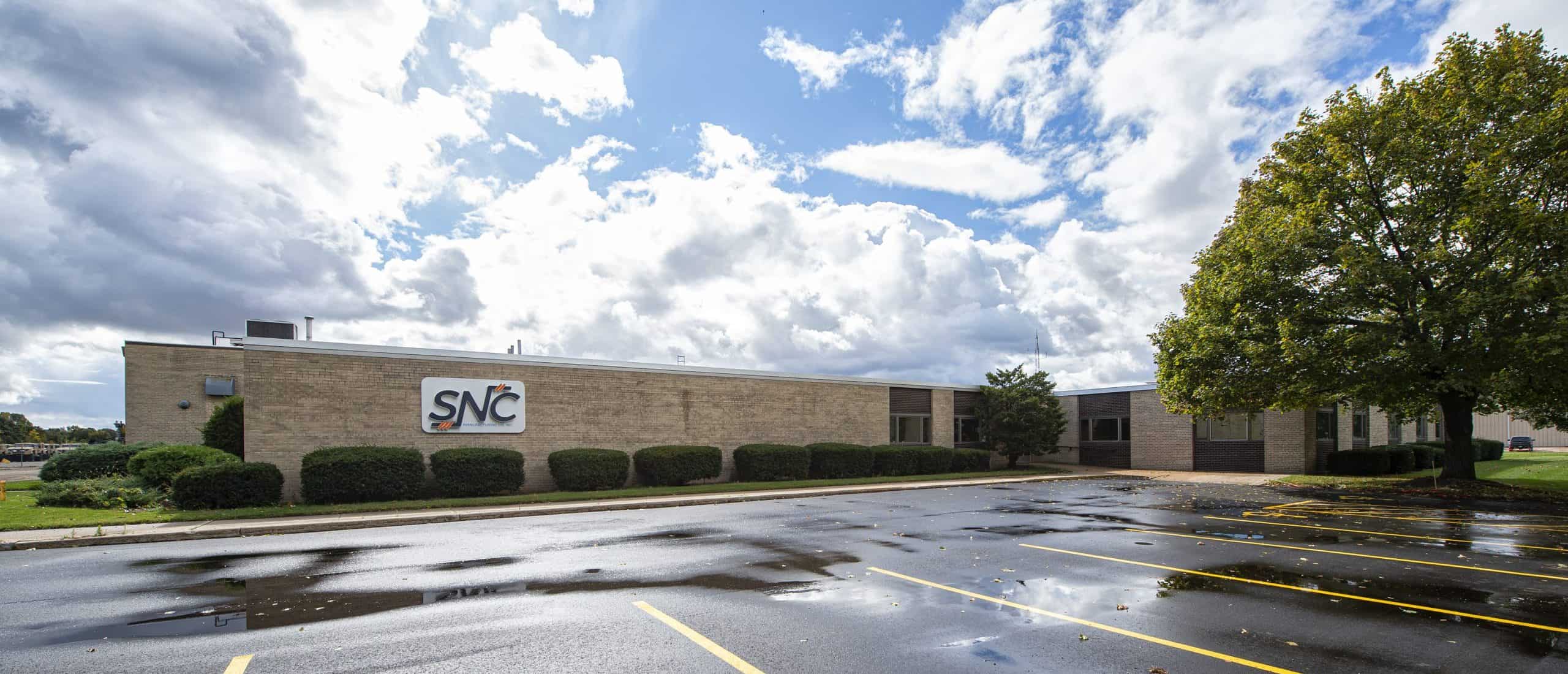 SNC Manufacturing Co., Inc. building exterior.